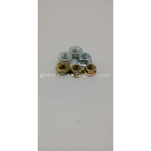 Rotating Flange Nut STAINLESS STEEL HEX FLANGE NUT Supplier